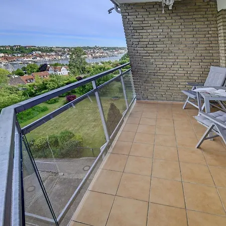 Fewo1846 - Bellevue - Sonnige 2-zimmer-wohnung Mit Balkon Und Hafenblick Flensburg