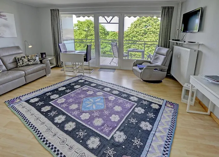 Fewo1846 - Bellevue - Sonnige 2-zimmer-wohnung Mit Balkon Und Hafenblick