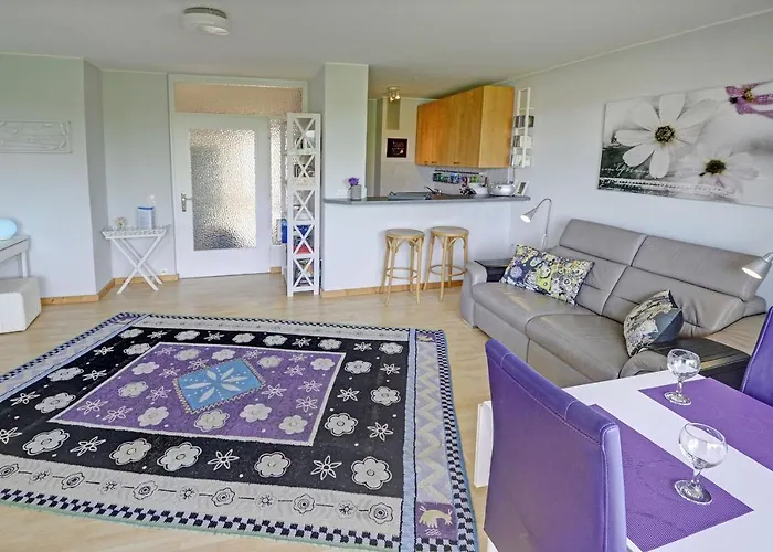 Fewo1846 - Bellevue - Sonnige 2-zimmer-wohnung Mit Balkon Und Hafenblick Apartman