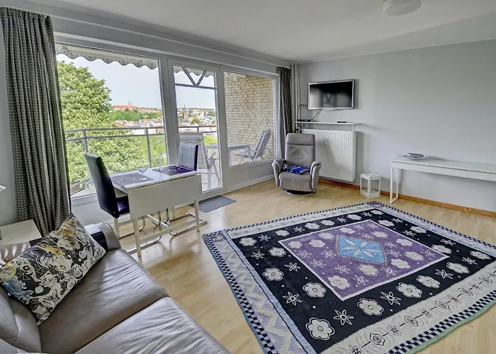 Fewo1846 - Bellevue - Sonnige 2-zimmer-wohnung Mit Balkon Und Hafenblick *