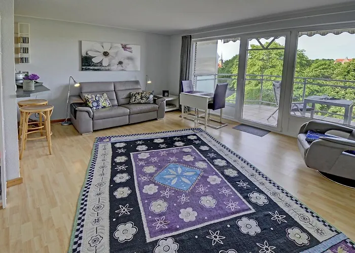 Apartman Fewo1846 - Bellevue - Sonnige 2-zimmer-wohnung Mit Balkon Und Hafenblick